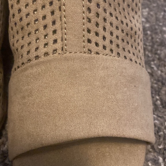 Sonoma Vitalize Ortholite Hostel Taupe Slingback Open Toe Ankle Boots sz 9 NIB - Picture 4 of 5